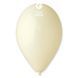 Латексна кулька Standard 10" (26cm), Слонова кістка n_317053 фото 1