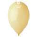 Латексна кулька Macaron 10" (26cm), Жовтий n_317060 фото 1
